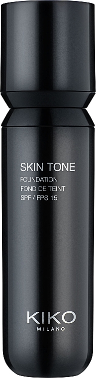 Жидкий тональный крем с хайлайтером SPF15 - Kiko Milano Skin Tone Foundation — фото N1