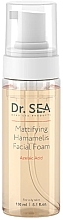 Матирующая пенка для лица с гамамелисом - Dr.Sea Mattifying Hamamelis Facial Foam — фото N1