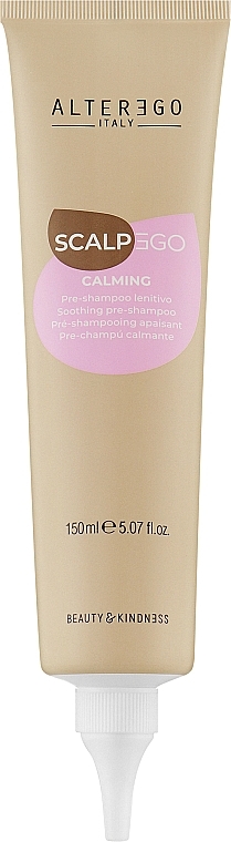 Заспокійливий пре-шампунь для волосся - Alter Ego ScalpEgo Calming Soothing Pre-Shampoo — фото N1