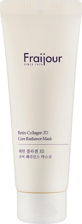 Зміцнювальна нічна маска для обличчя з колагеном і ретинолом - Fraijour Retin-Collagen 3D Core Radiance Mask — фото N1