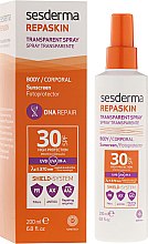 Духи, Парфюмерия, косметика Солнцезащитный прозрачный спрей SPF30 - Sesderma Repaskin