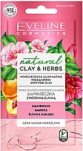 Парфумерія, косметика Маска з рожевої глини - Eveline Cosmetics Natural Clay & Herbs Pink Clay Mask