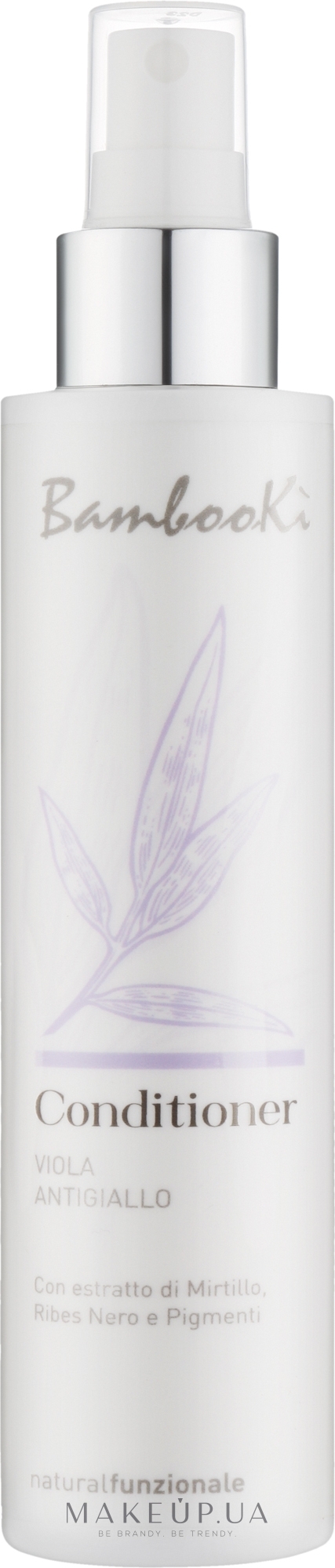 Антижелтый спрей-кондиционер для волос - Bambooki Conditioner — фото 150ml
