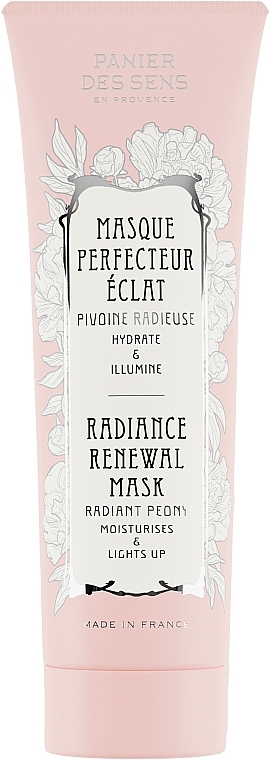 Маска для відновлення сяйва шкіри - Panier des Sens Radiant Peony Radiance Rentwal Mask — фото N1