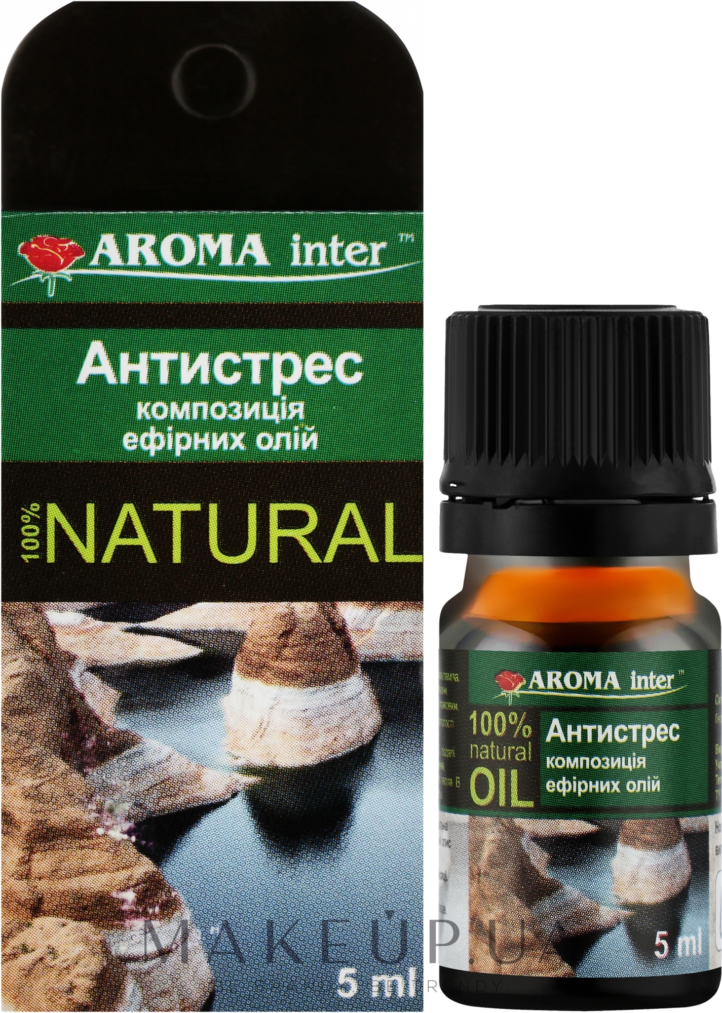 Композиція ефірних олій "Антистрес" - Aroma Inter — фото 5ml