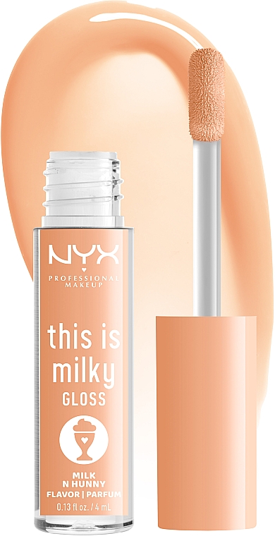 Ароматизований блиск для губ - NYX Professional Makeup This is Milky Gloss Milkshakes — фото N2