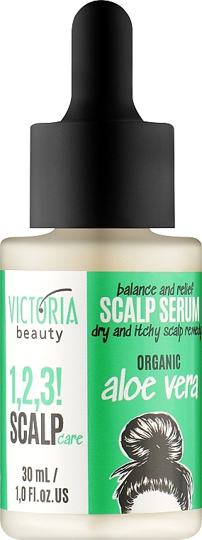 Сыворотка для сухой кожи головы - Victoria Beauty 1,2,3! Scalp Care! Serum — фото N1