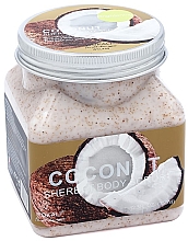 Скраб для тіла "Кокос" - Wokali Sherbet Body Scrub Coconut — фото N2