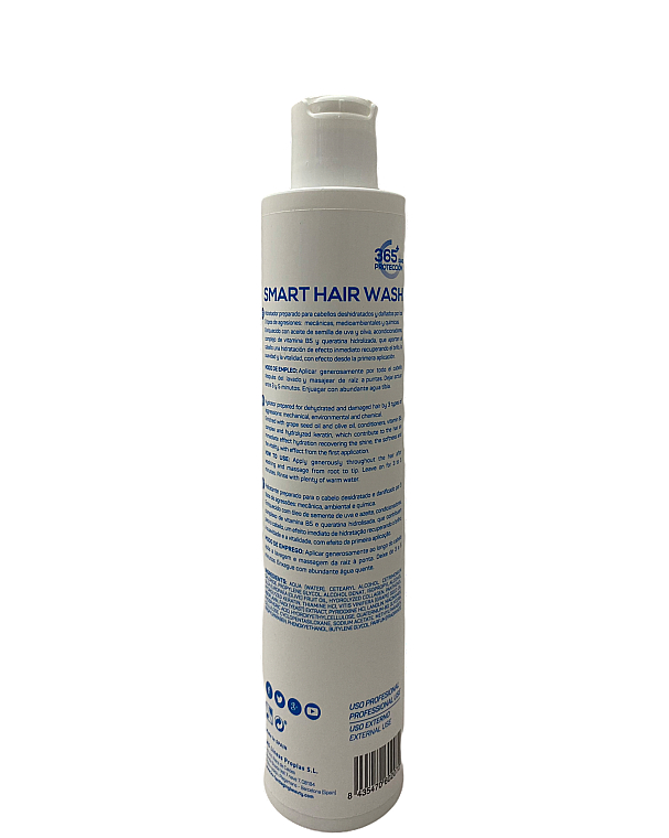 Крем-кондиціонер для волосся з кератином і колагеном - KV-1 365+ Smart Hair Wash Hidratador — фото N2