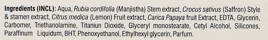 Крем проти недосконалостей шкіри - Mitvana Anti Blemish Cream with Papaya, Saffron & Manjistha — фото N3