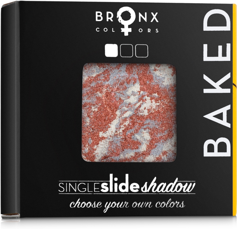 Тіні для повік - Bronx Colors Baked Single Slide Shadow — фото N1