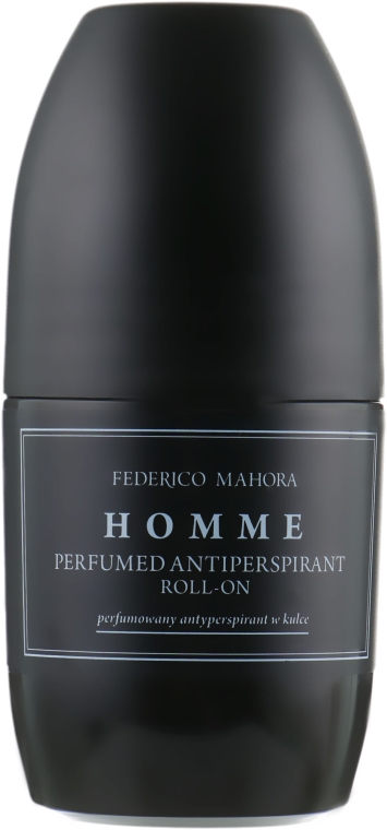 Кульковий антиперспірант - Federico Mahora 52 Homme Parfumed Antiperspirant Roll-On — фото N1