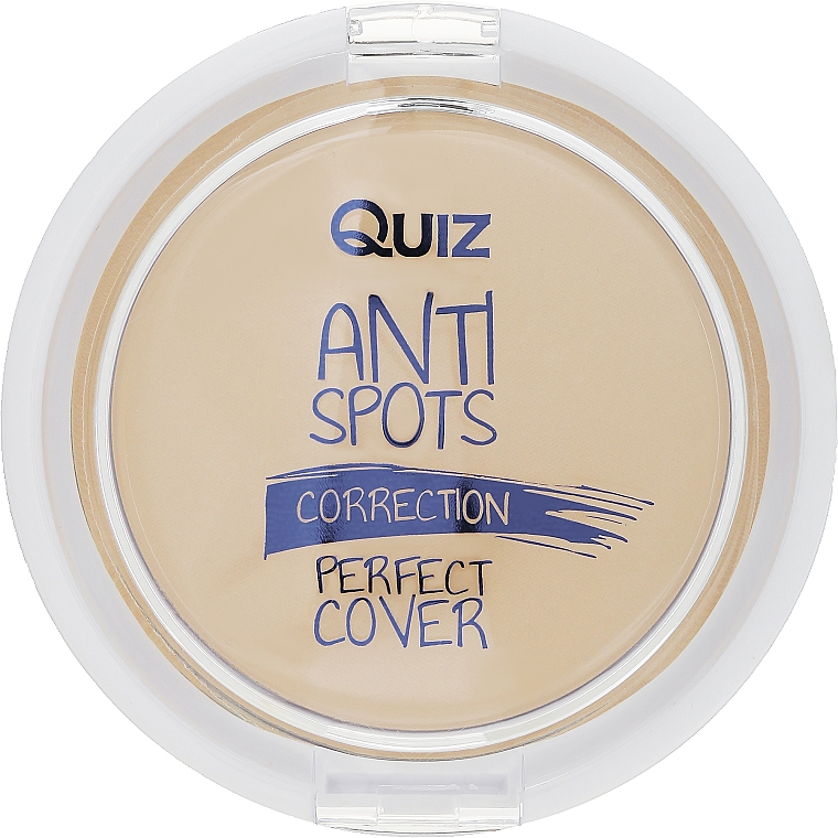 Антибактеріальна матова пудра для обличчя  - Quiz Cosmetics Atibacterial Matte Powder — фото N2