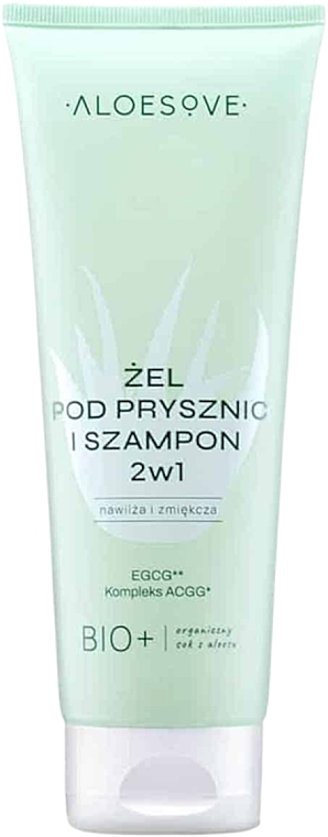 Гель для душу та шампунь - Aloesove — фото N1