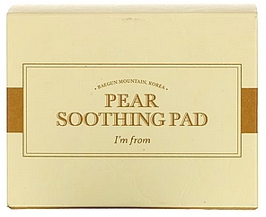 Успокаивающие подушечки для лица - I'm from Pear Soothing Pad — фото N1