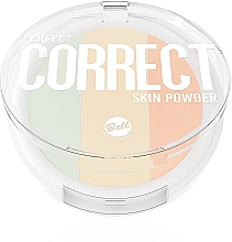 Парфумерія, косметика Коригувальна пудра для обличчя - Bell Perfect Correct Skin Powder