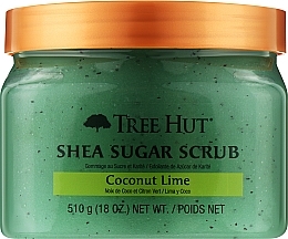 Парфумерія, косметика Скраб для тіла "Кокос і лайм" - Tree Hut Shea Sugar Scrub