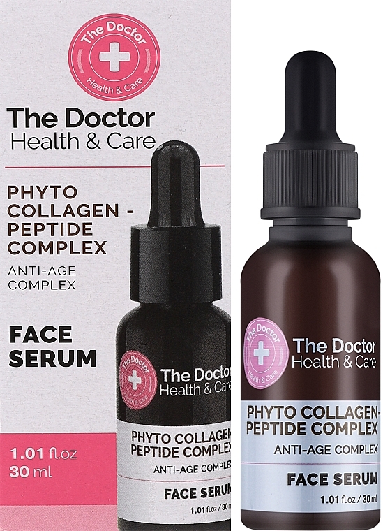 Сироватка для обличчя - The Doctor Health & Care Phyto Collagen-Peptide Complex Face Serum — фото N2