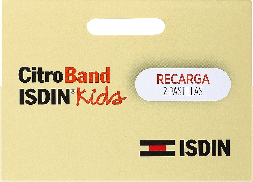 Змінні таблетки від комарів для дитячого браслета - Isdin Citroband Kids Refills — фото N1