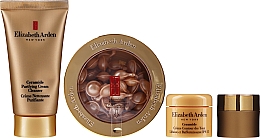 Духи, Парфюмерия, косметика Набор - Elizabeth Arden Ceramide Set (clean/cr/50ml + cap/ser/28ml + cr/15ml + eye/cr/7ml)