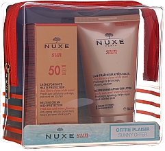 Духи, Парфюмерия, косметика Набор - Nuxe Sun Set Summer Protection Ritual (cr/50ml + lot/100ml)