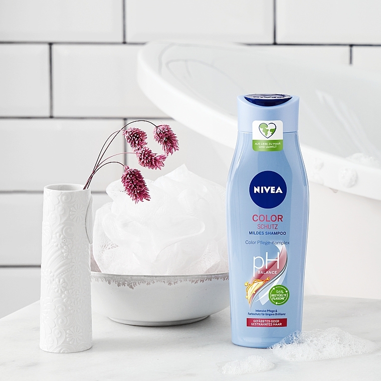 Шампунь - NIVEA Color Brilliance Shampoo — фото N4