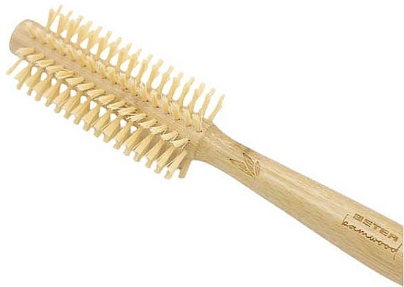 Расческа для волос бамбуковая, круглая - Beter Bamboo Round Brush — фото N3