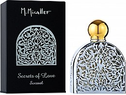 M. Micallef Secrets of Love Sensual - Парфюмированная вода — фото N2