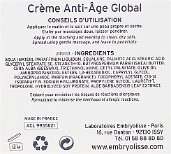 Антивозрастной крем для лица - Embryolisse Anti-Age Global Cream — фото N3