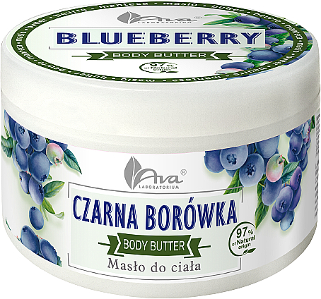 Масло для тела "Ежевика" - Ava Laboratorium Blueberry Body Butter — фото N1