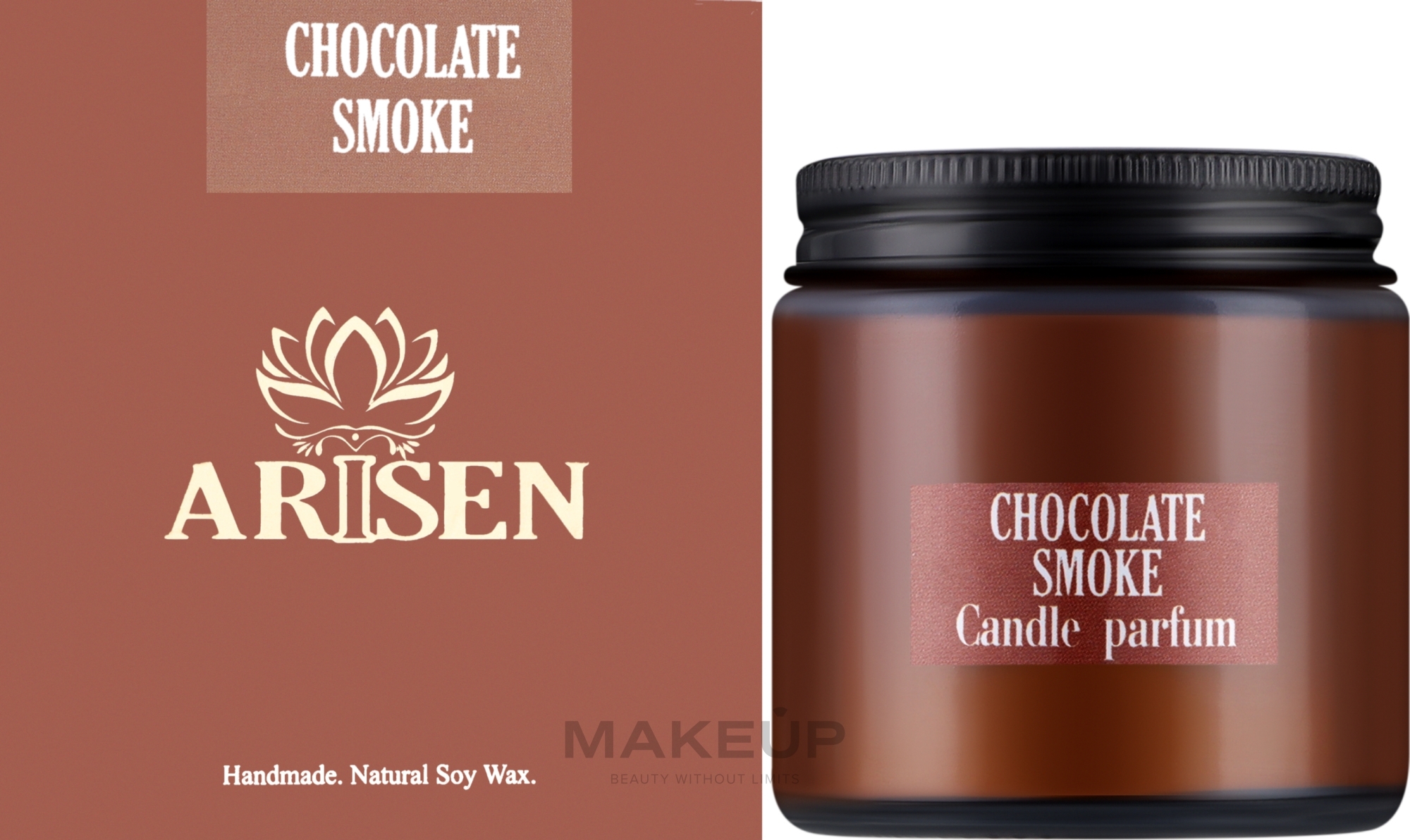 Свічка парфумована "Chocolate  Smoke" - Arisen Candle Parfum — фото 100ml