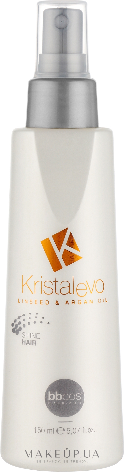 Спрей для блиску волосся - Bbcos Kristal Evo Shine Hair Spray — фото 150ml
