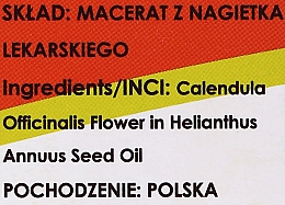 Натуральное мацератное масло календулы - Etja Natural Calendula Oil — фото N3