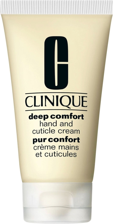 Крем для рук и кутикулы восстанавливающий - Clinique Deep Comfort Hand and Cuticle Cream — фото N1