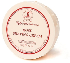 Крем для гоління "Троянда" - Taylor of Old Bond Street Rose Shaving Cream Bowl — фото N1