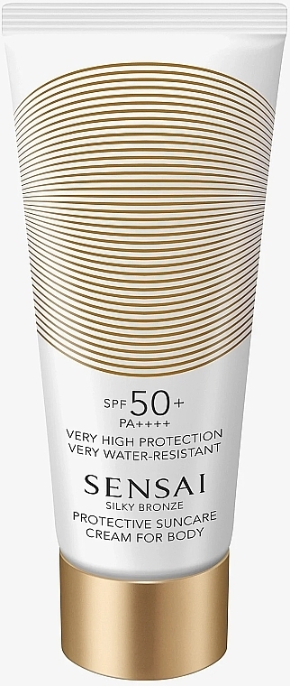 Сонцезахисний крем для тіла SPF50 - Sensai Silky Bronze Protective Suncare Cream For Body SPF50+ — фото N1