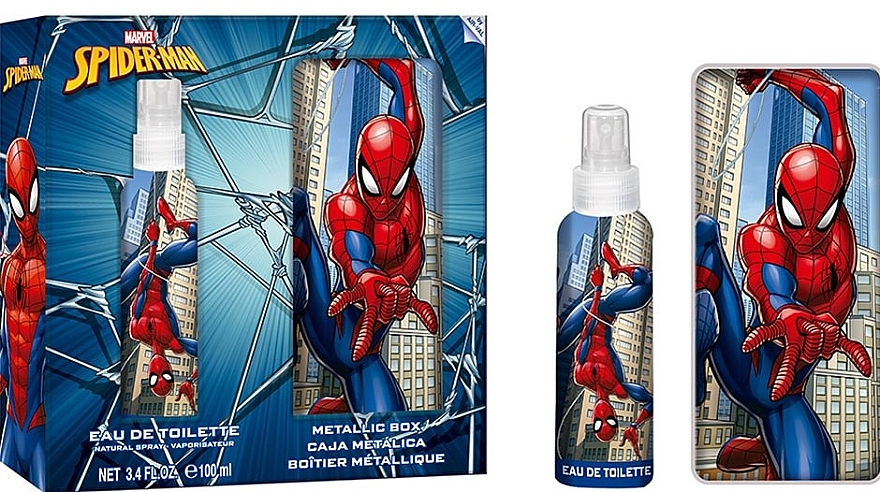 EP Line Marvel Spiderman - Набір (edt/100ml + box) — фото N1