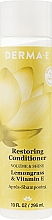Восстанавливающий кондиционер с маслом лемонграсса и витамином Е - Derma E Volume & Shine Restoring Conditioner — фото N1