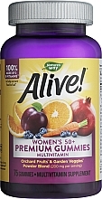 Жевательные мультивитамины для женщин 50+ - Nature’s Way Alive! Women's 50+ Premium Gummies Multivitamin — фото N1