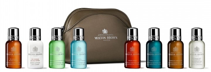 Набор, 8 продуктов - Molton Brown The Classic Explorer Body & Hair Mini Travel Bag — фото N2