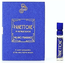 Парфумерія, косметика Milano Fragranze Panettone - Парфумована вода (пробник)
