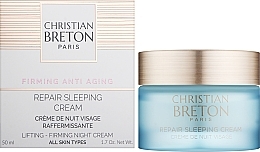 Нічний крем для обличчя - Christian Breton Repair Sleeping Cream — фото N2
