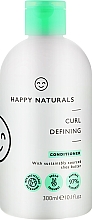 Кондиціонер для волосся "Слухняні локони" - Happy Naturals Curl Defining Conditioner — фото N1