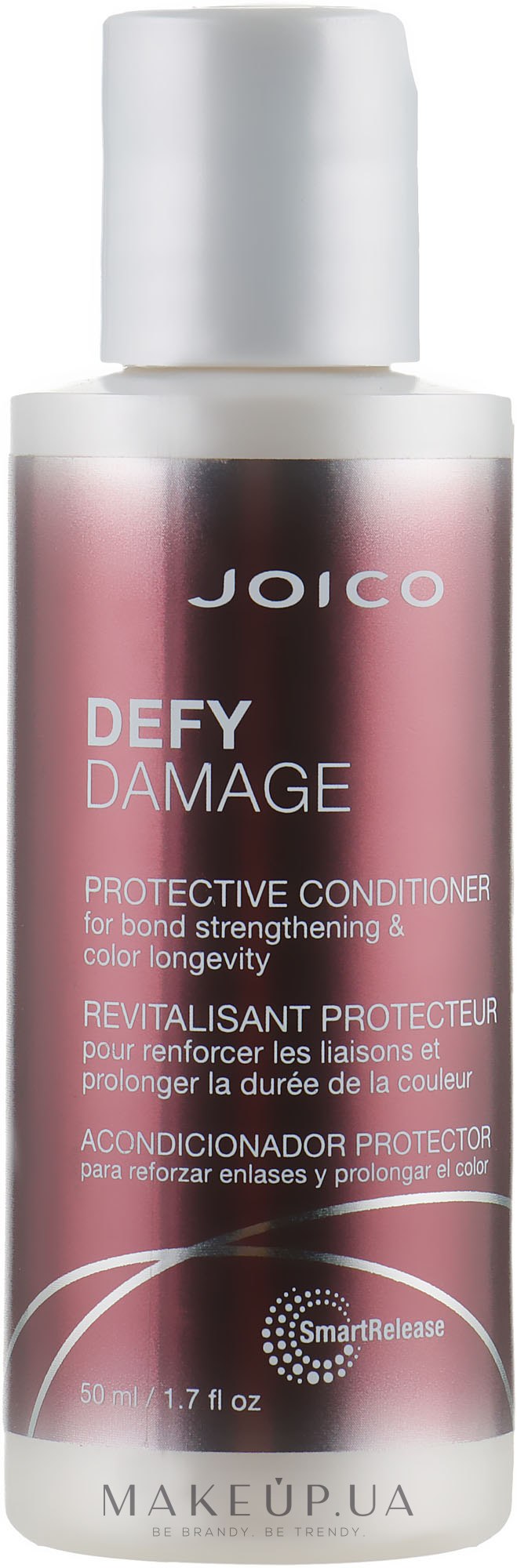 Кондиціонер-бонд захисний для зміцнення зв'язків і стійкості кольору - Joico Defy Damage — фото 50ml