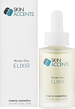 Дивовижна сироватка для розгладження шкіри - Inspira:cosmetics Skin Accents Wonder Glow Elixir — фото N2