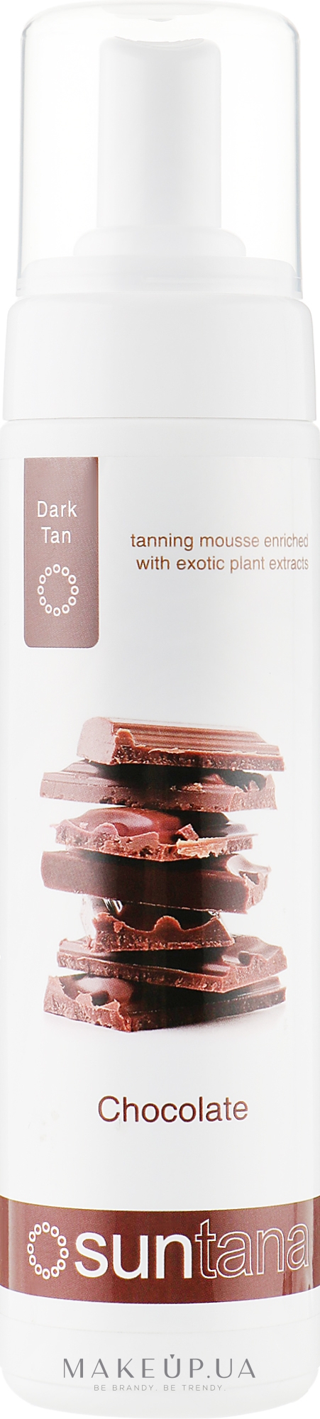Мус автозасмага для гламурного шоколадного відтінку - Suntana Chocolate — фото 200ml