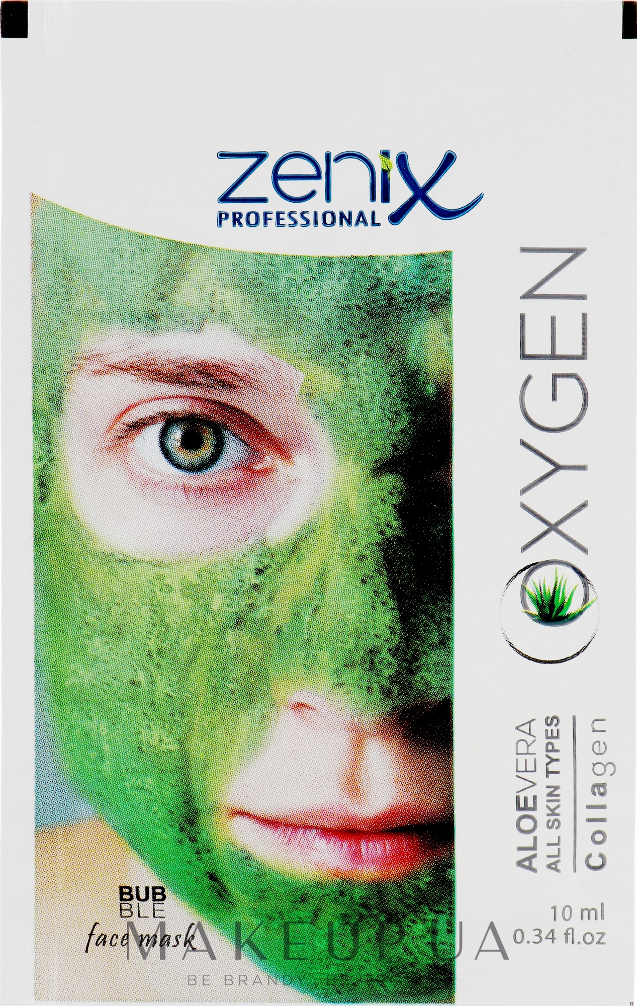 Киснева маска для обличчя - Zenix Oxygen (міні) — фото 10ml