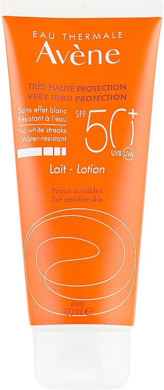 УЦІНКА Сонцезахисний лосьйон - Avene Eau Thermale Sun Very High Protection Lotion SPF50 * — фото N2