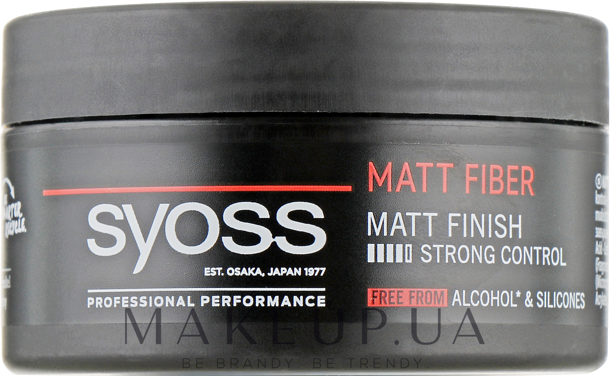 Паста матирующая для стайлинга волос, фиксация 4 - Syoss Matt Fiber — фото 100ml