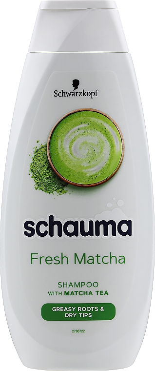 Шампунь для волосся "Догляд і детокс" для жирних коренів і сухих кінчиків - Schauma